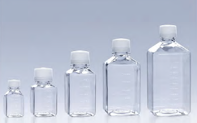 Square Media Bottles (PET/PETG)